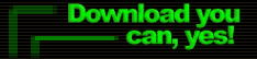 Download you can, yes!